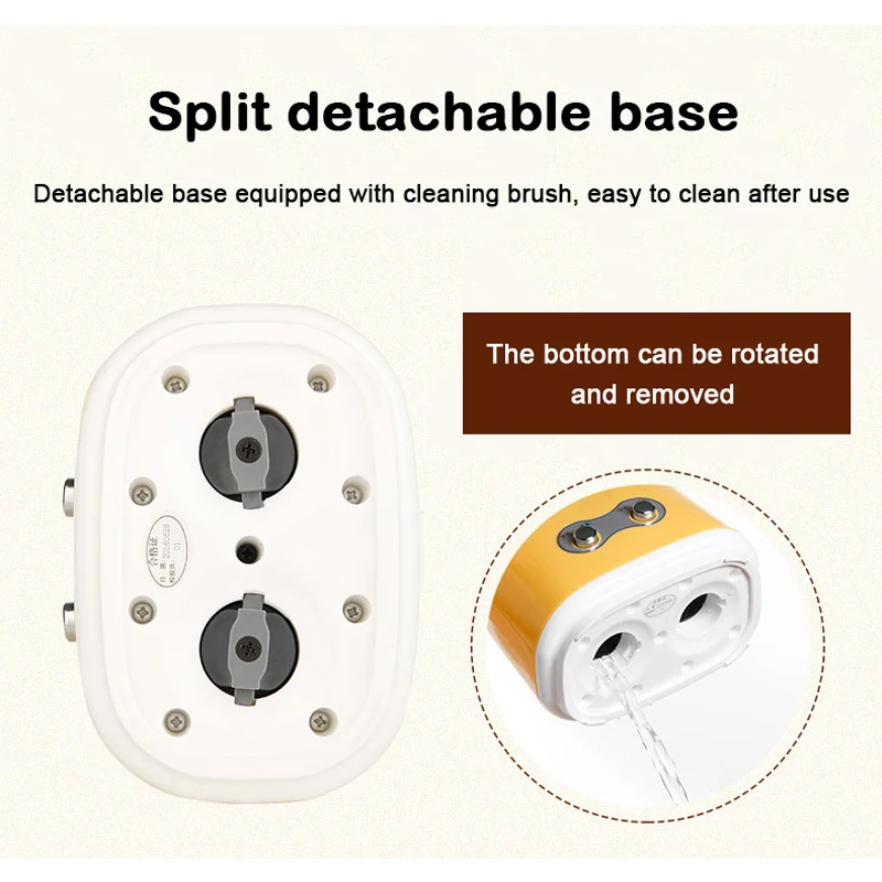 Electric Automatic Rising Double Egg Roll Maker Detachable Base Cooking Tool Egg Cup Omelette Master Sausage Machine 110V/220V