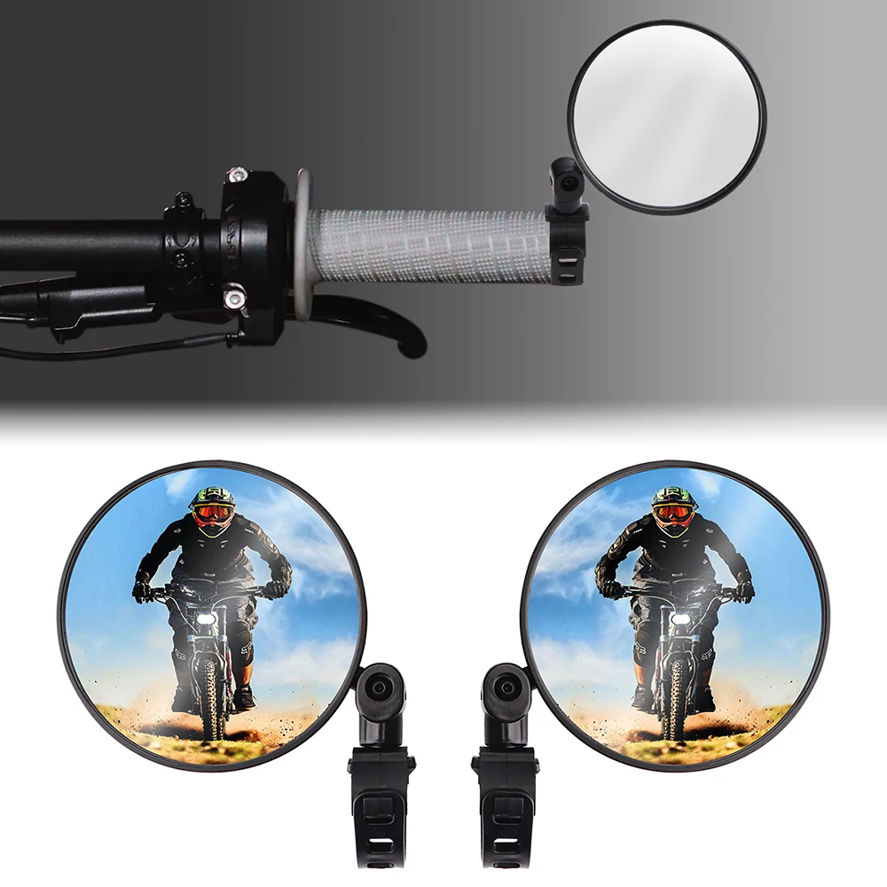 

1pair Motorcycle Rear View Mirror Reflector Suitable for Sur Ron Sur-Ron Surron Light Bee Electric Off-Road Bike