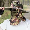 Big Face Significantly Thin Big Head Around The Hat fisherman's Cap Plus Size Large Size Wide Brim Male Sun Hats Cover Facek 4