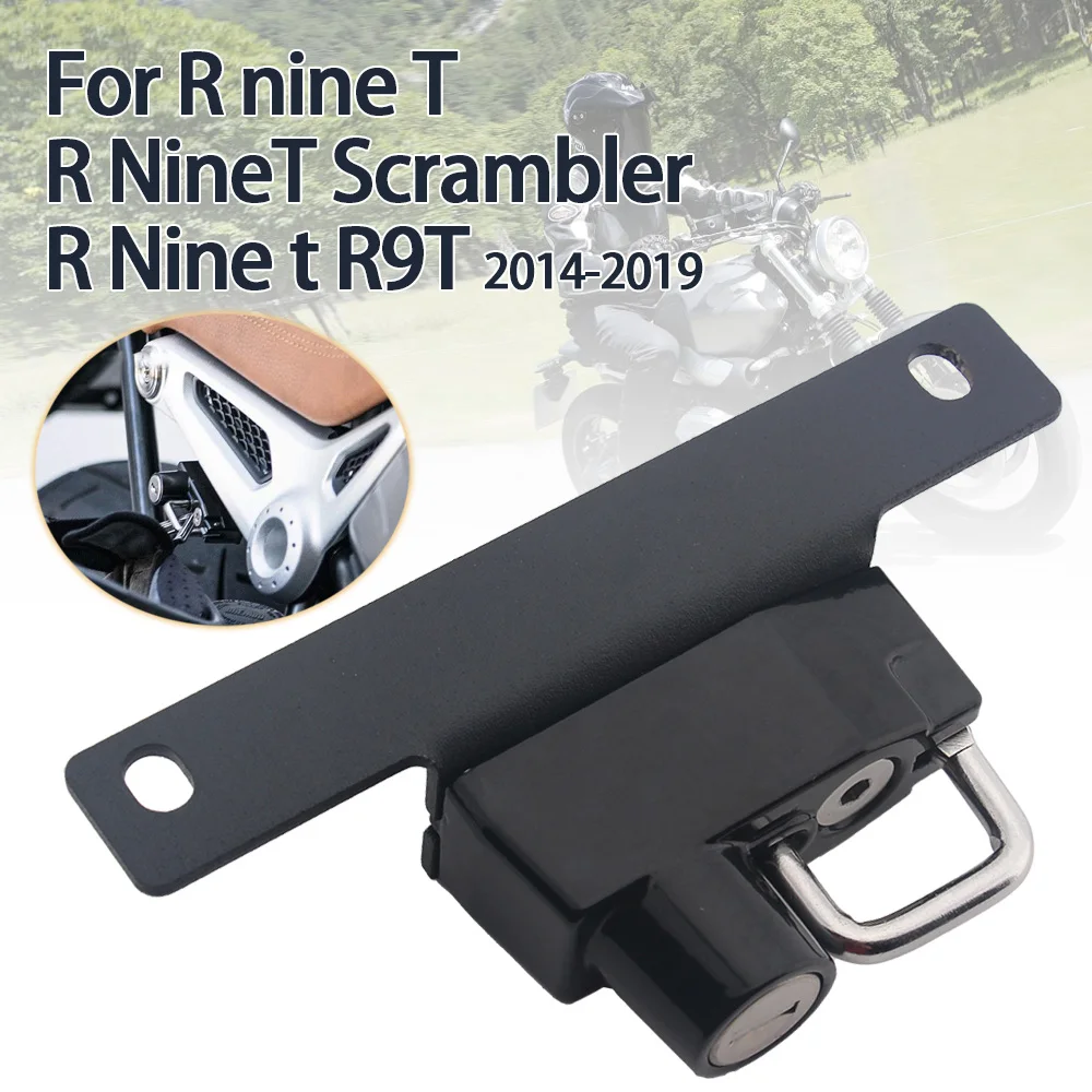 Motorrad Helm Lock Kit Für BMW Rnine T R9t Ninet Helme Sicherheit Anti-Diebstahl Lock Rost-Proof Aluminium rechte Seite Zubehör