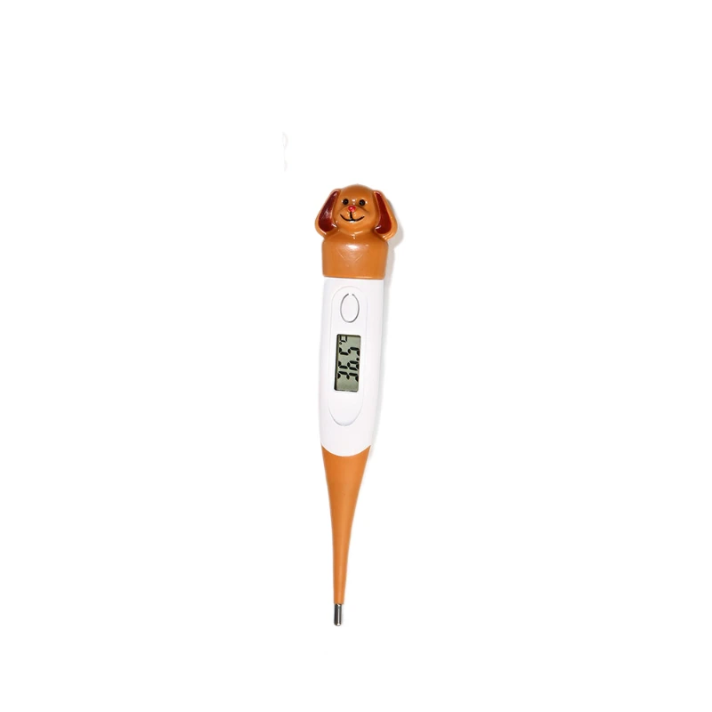 Animal Thermometer Cute LED Display Electronic Pet Thermometer Rectal Temperature Measurement
