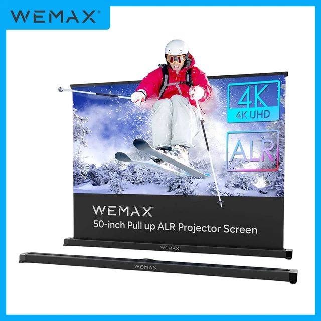 WEMAX P50 Pro 50” ALR Portable Projector Screen: An Ultimate Projection Experience