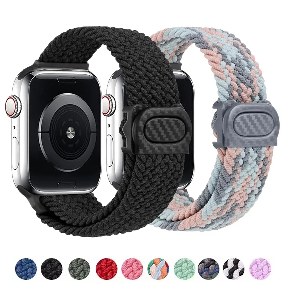 Braided Solo Loop Strap for Smartwatch - Stylish and Durable Bracelet Band