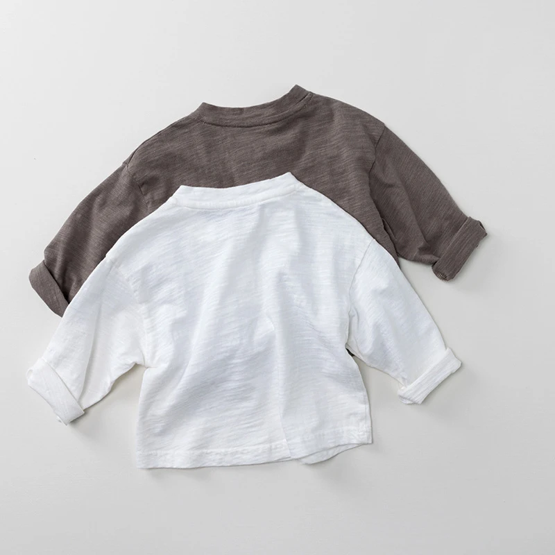 Cotton Kids Undershirts for Autumn