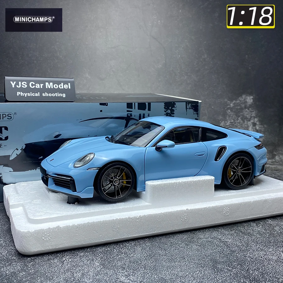 MINICHAMPS ダイキャスト1/18ポルシェ 911 ターボ S Minichamps Diecast model 1:18 911 992 turboS 2021 Alloy Full