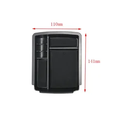 Premium Central Armrest Storage Box Container Holder Tray (For 2013 - 19)