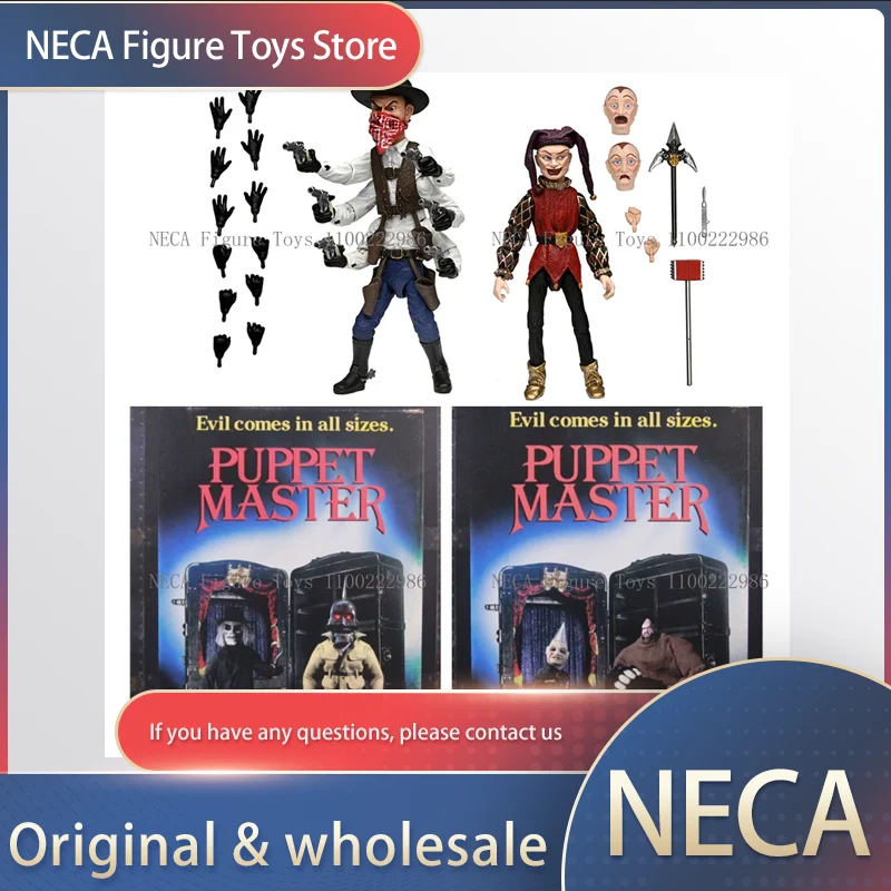 

В наличии Neca марионетка мастер шесть стрельбы лезвие фонарь tunподготовки пинхед Зло приходит в все размеры аниме экшн-фигурка модель игрушка подарок