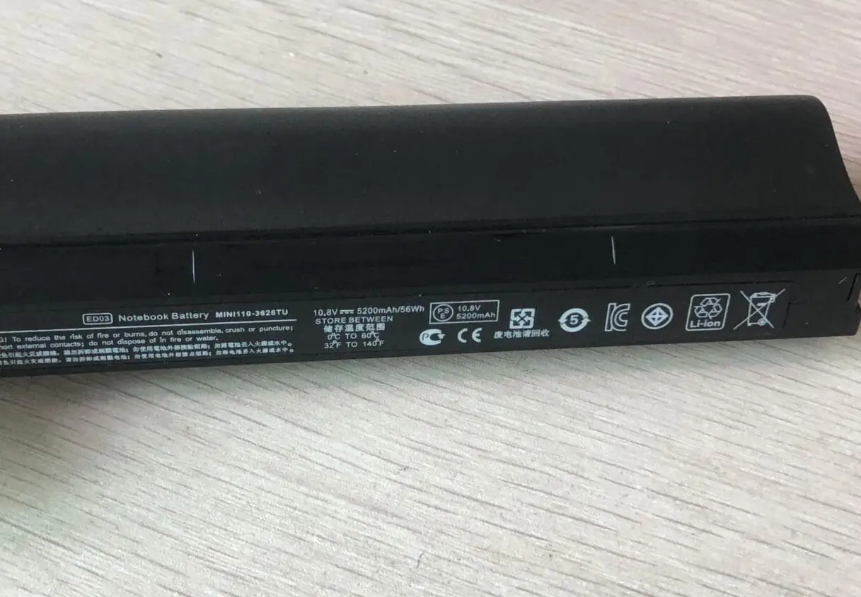 Bateria do Portátil para hp Mini 1103500 Mini 110-3600 Mini 110-3700 Laptops Ed03 Ed06 Ed06066 Hstnn-lb1y 630193001 Hstnn-ub1y 61456 - Imagem 5
