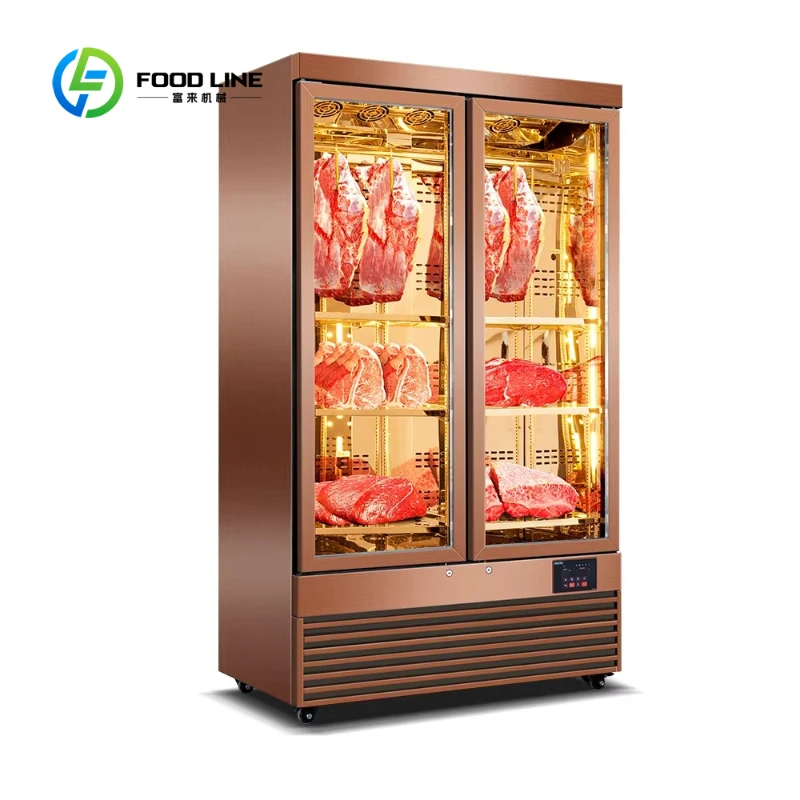 Armadio Refrigerato Personalizzato per la Maturazione di Carne Bovina, Pesce di Mare, Vino Rosso e Barbecue, con Funzione di Rimozione Acidi e Controllo Temperatura Costante (per uso a secco e umido) - immagine 5