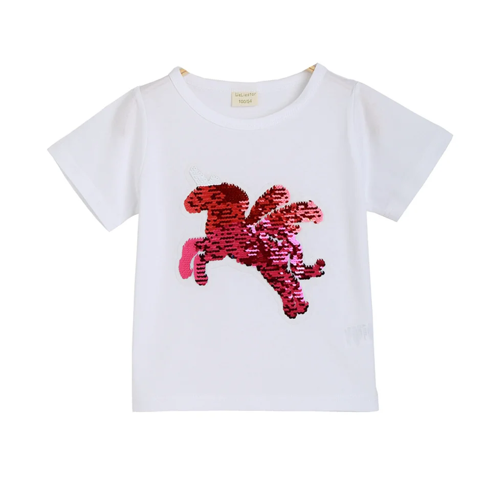 Women's Sequin dinosaur T shirts, baby 
