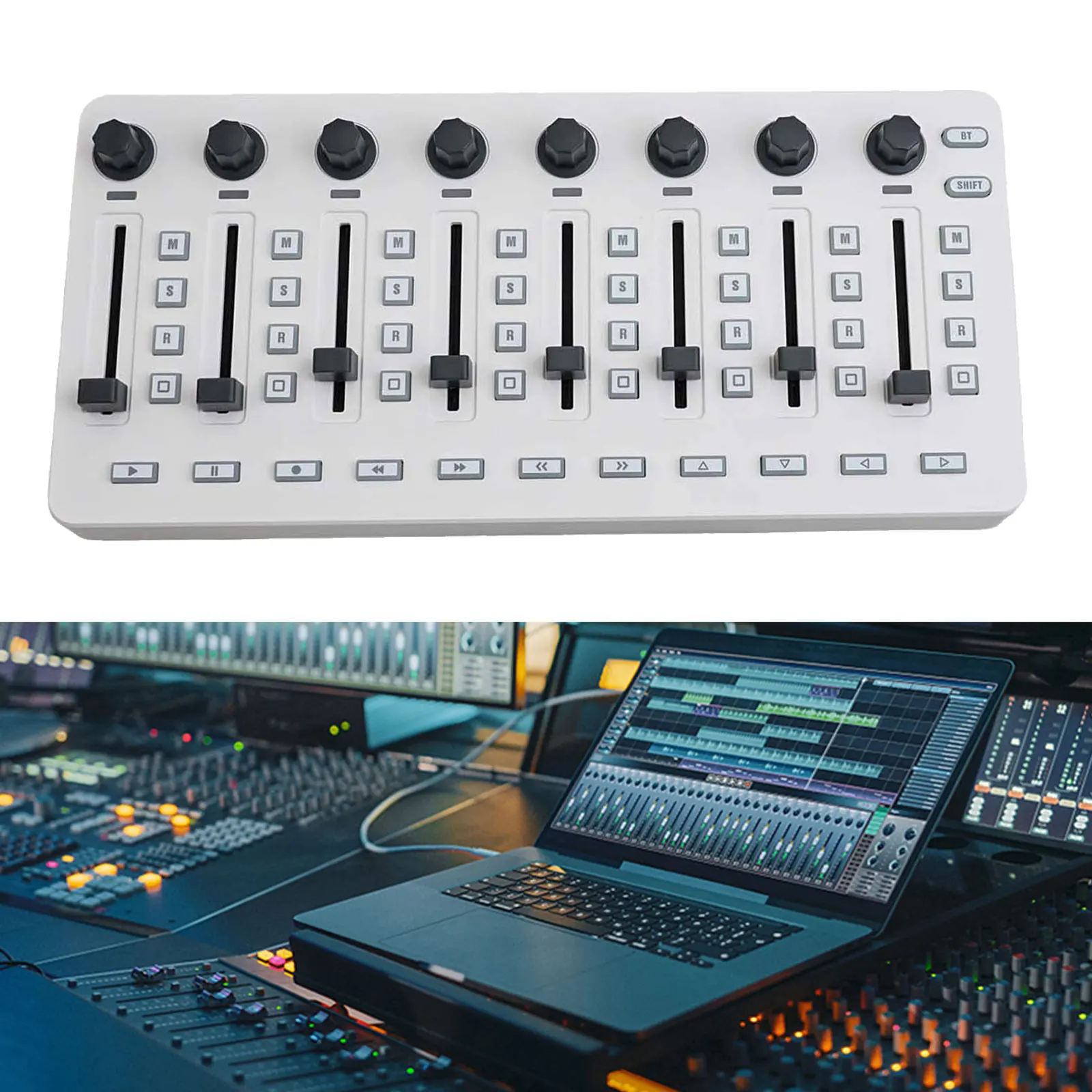 Ableton Compatible Wireless For MIDI Controller Equipped with Multiple Control Options to Enhance Your Creative Workflow