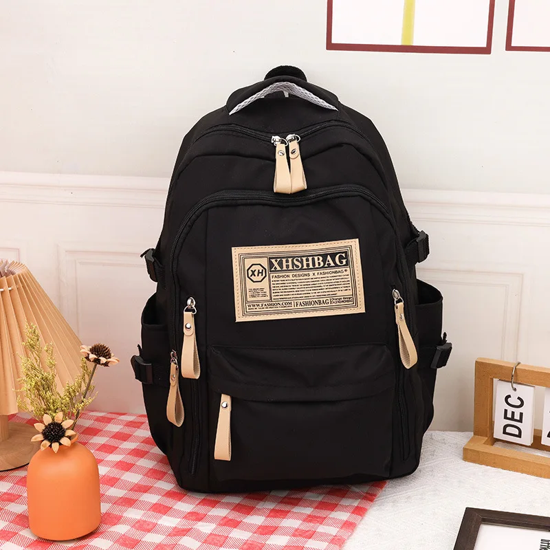 Sweet Cute Nylon Backpack for Women Classic Causal Designer Girl Backpack Bag Fashion School Bag For Primary Middle School