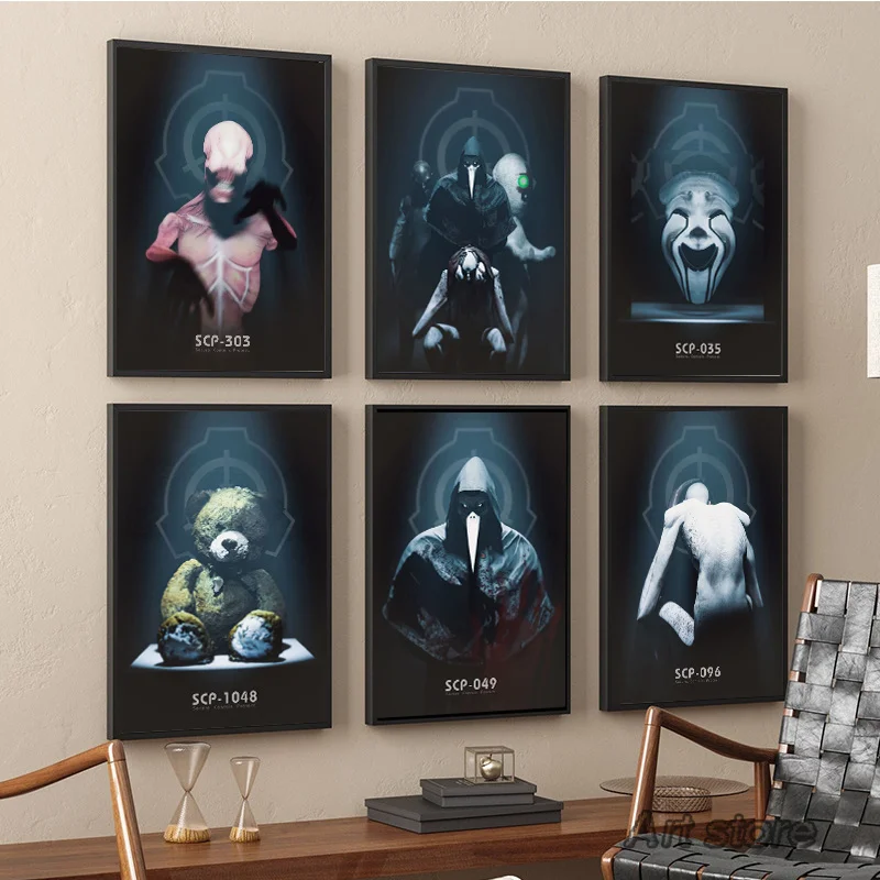 Scp 096 Metal Prints for Sale