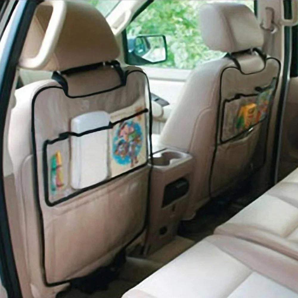 Car Seat Protector Waterproof Protection Car Children Seat Anti-Kick Seat Back Covers Stain-Resistant Protection From Back Car Cover