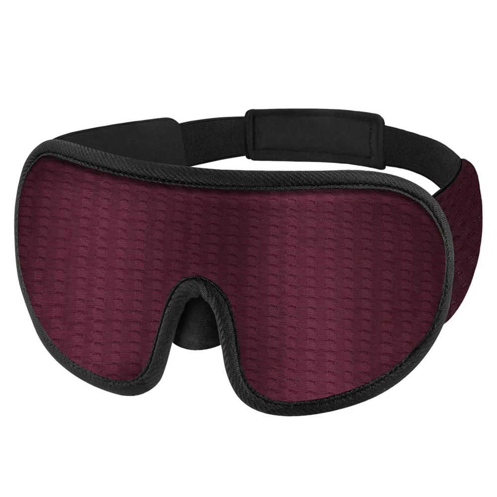 3D Sleeping Mask 100% Blockout Light Sleep Mask For Eye Soft Eye Mask for Travel Eyeshade Night Breathable Blindfold Slaapmasker Best Sellers In Beauty & Health
