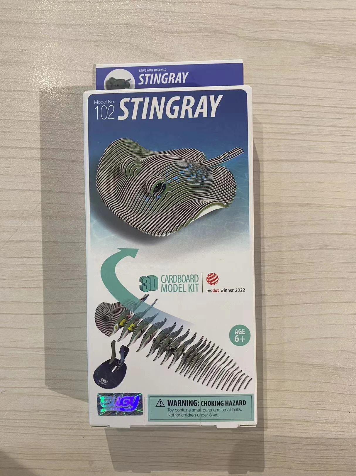 3D Animal Puzzle orn Mermaid DIY Handmade Eonal Toy for Kids Gift T Een Puzzle Building Blos Plastic Model