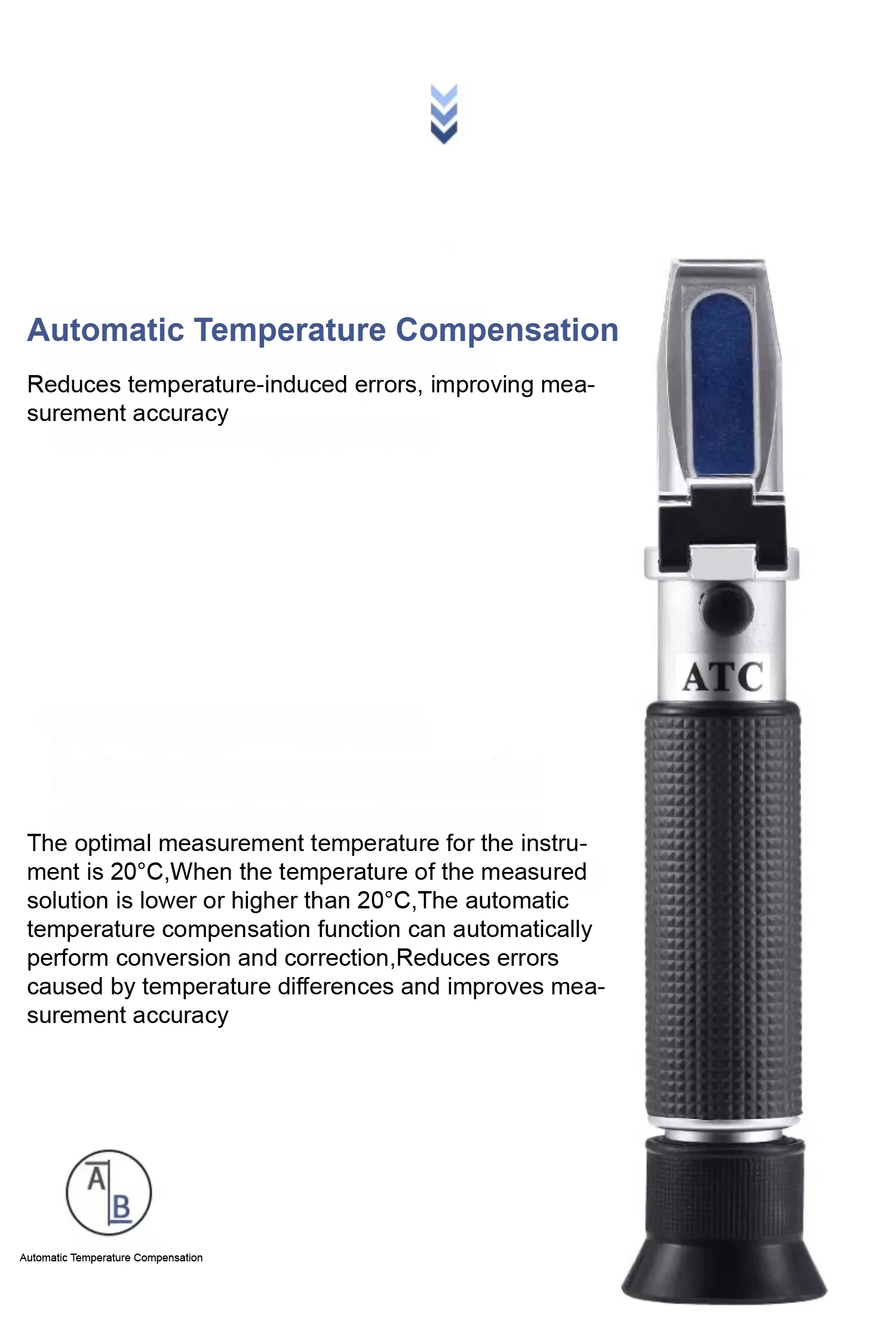 ATC Digital Salinity 0-28% 0-100‰ Meter Aquarium Tester Seawater Refractometer S