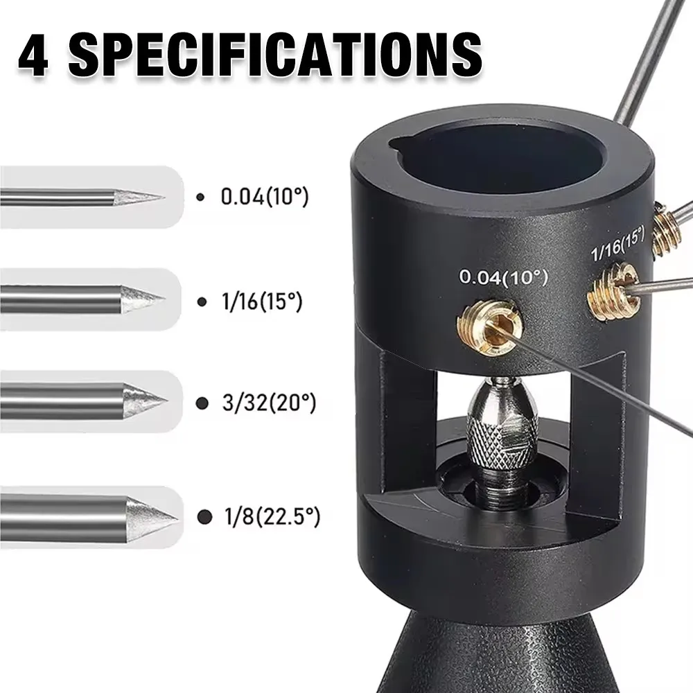 Tungsten Electrode Grinder TIG Welding Tools Multi-angle And Offset Horizontal Holes With Cutoff Slots, Electrode Grinding Tools 6