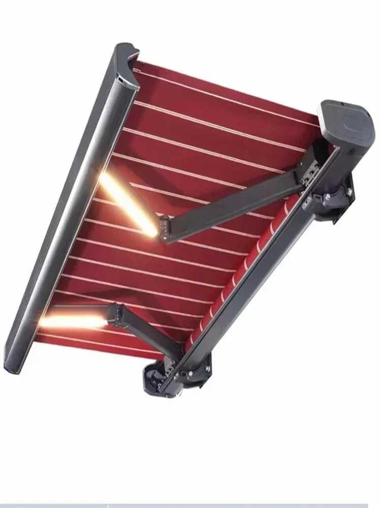 

Electric Sunshade Retractable Canopy Door Roof Balcony Household Awning