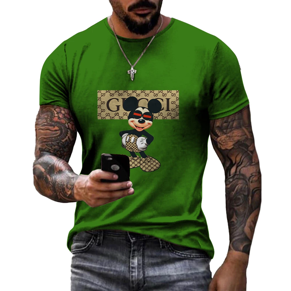 

3D Men's Women's Printed T-Shirt Short Sleeve O-Neck Loose Top Classic Casual Style Plus Size Fashion Sports Fitness Top