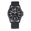 Mens Quartz Wristwatches With Date Fashion Trend Canvas Strap Sports Analog Watch Daily Outdoor Hiking Camping Fishing Watches 3