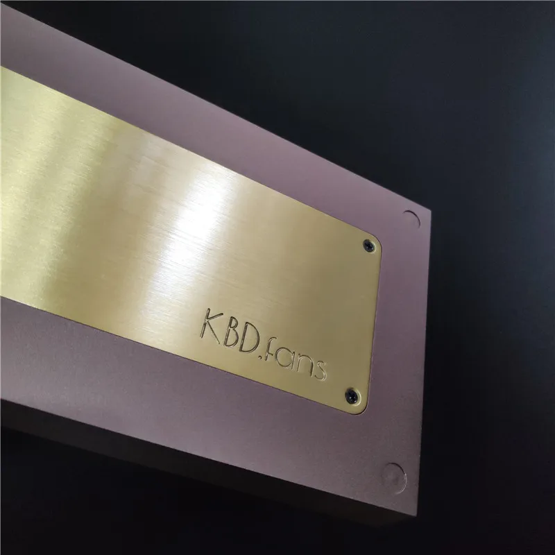 KBDFANS TOFU65 금속 케이스, CNC 알루미늄 블랙 실버 그레이, TOFU 68 키 기계식 키보드