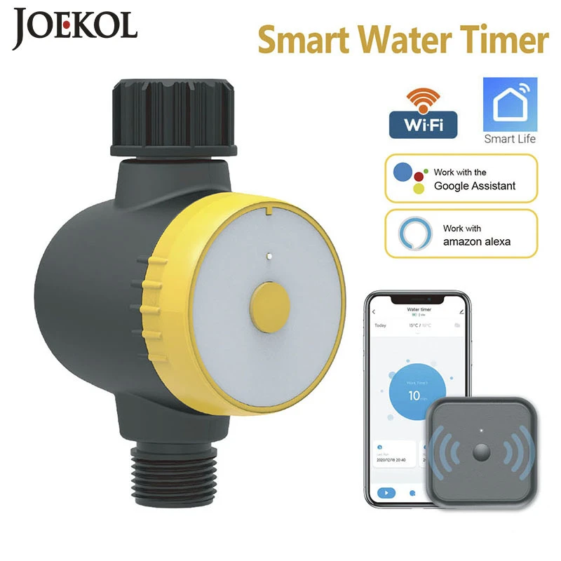 NEW Arrivals Garden Smart Water Timer IP55 Wifi Sprinkler Hose Timer Automatic Drip Irrigation Watering Timer Controller Valve