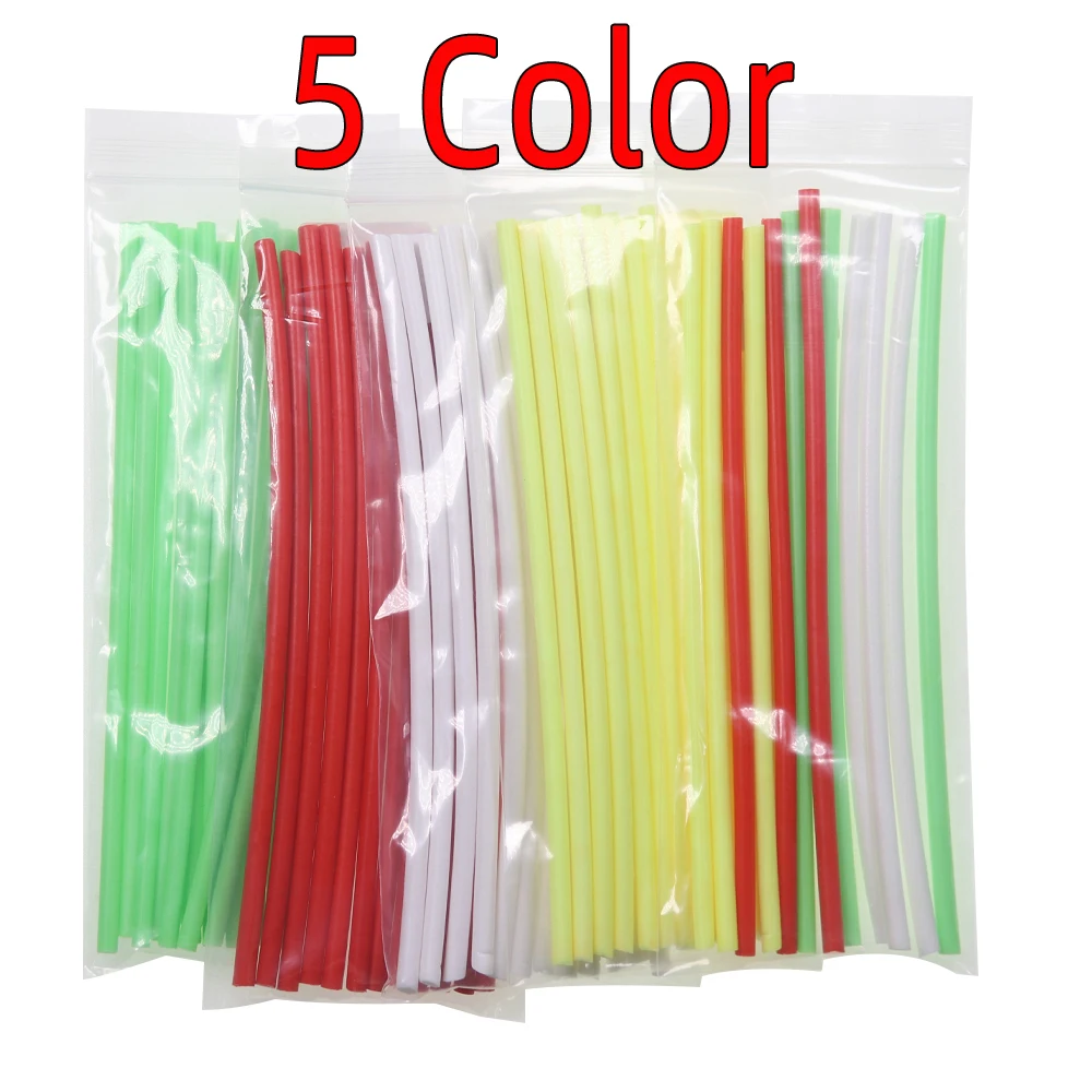 12PCS/Pack 4mm High Density Cylinder Foam with Center Hole for Fishing Float Making Fly Tying Rig Making DIY etc..