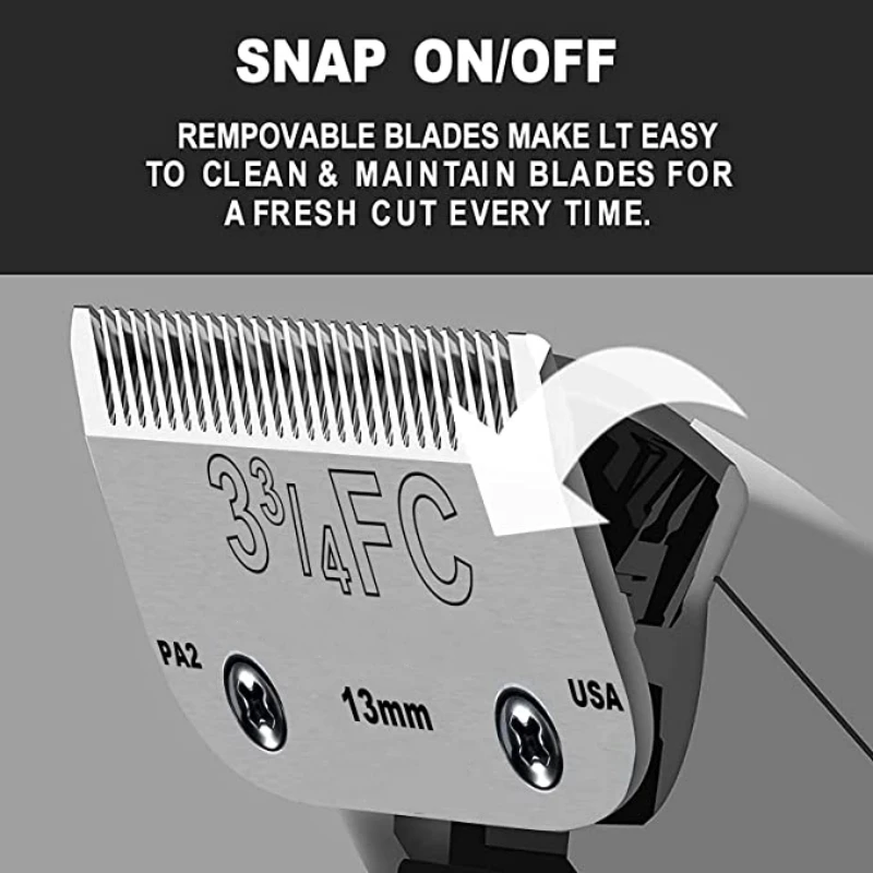 Pet Dog Grooming Clipper Blade 3F 13mm Made Using Carbon Steel for A5 blade fit most Andis Oster clippers dog clipper dog clipper blades