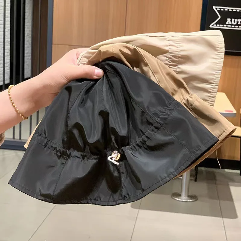 

Spring Summer Fashion Bucket Hat Men Women Casual Fisherman Hat Sunshade Sunscreen Cap Travel Casual Outdoor UV Protection Hat