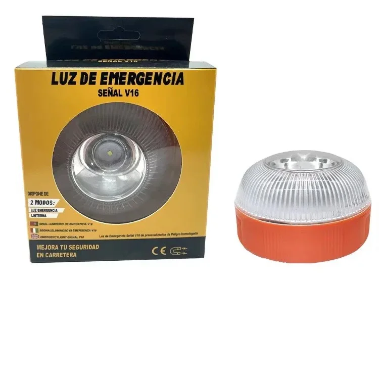 LED Light Emergency Light Explosion Flash Warning Light Multi-purpose Warning Light White Lights Emergency Lighting LED Car Roadblock Lamps Box