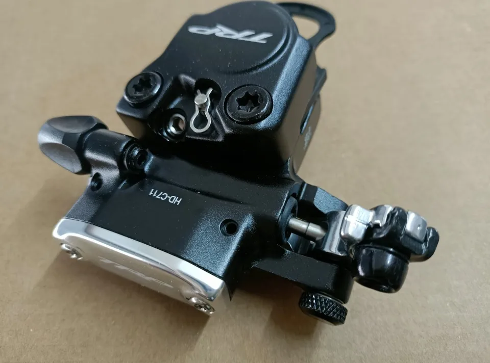 Étrier De Frein à Disque Hydraulique Arrière POWER - 74 Mm - Noir - Occasion Pour VTT/Vélo Route