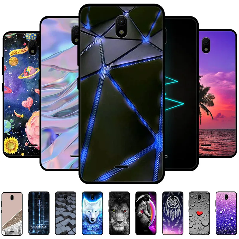 Per Nokia C100 Custodia 5.45 "Custodia Morbida In Silicone Per Animali Per Nokia C100 Cover Posteriore Funda Bumper Per Nokia C100 C 100 Shell Capa