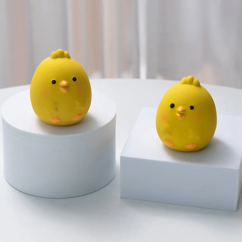 Squeaky Rubber Chicken Toy 5