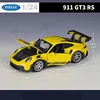 Welly 1:24 Porsche 911 GT3 RS Alloy Sports Car Model Diecast Metal Track Racing Vehicles Car Model Simulation Childrens Toy Gift 4