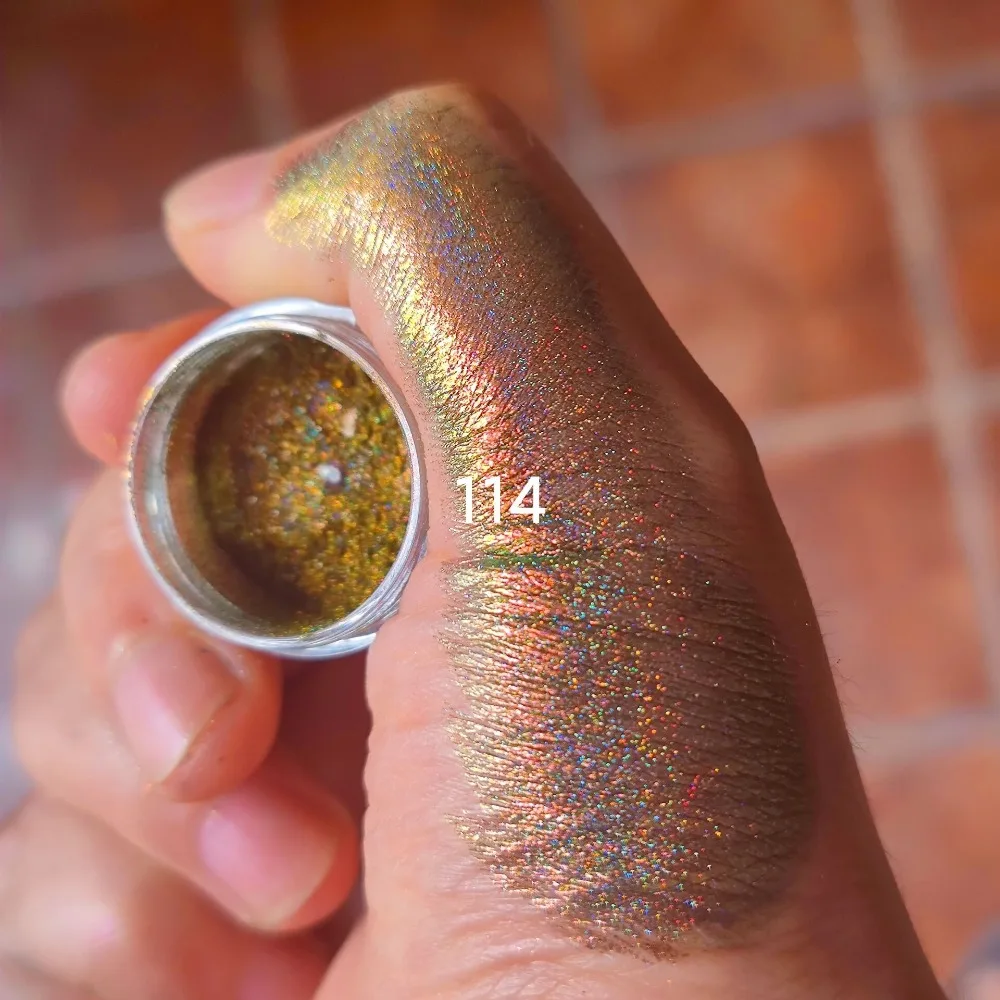 Rainbow MultiChrome Eyeshadow Powder 0.2g Shining Rainbow Eyeshadow Powder Glitter Glitter Color Shift Nail