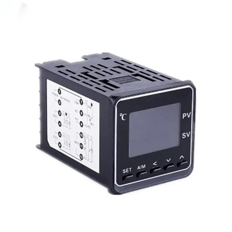 

0-10V Input SSR/Relay/4-20mA Output 48x48mm, 50 Segments Programmable Ramp Soak LCD Intelligent Pid Temperature Controller