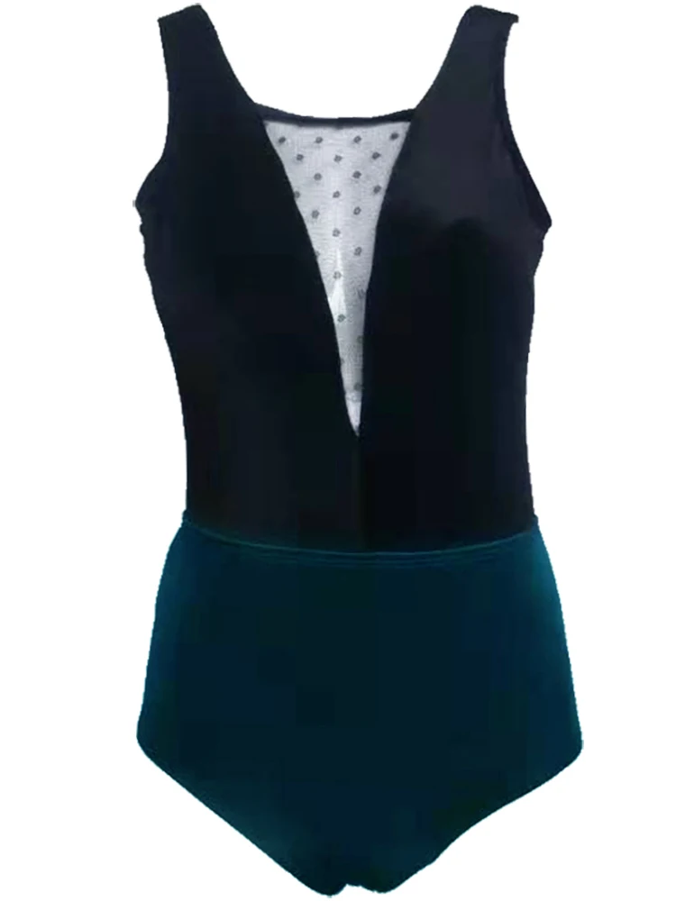 

Women's One-Piece Swimsuit Sexy Slim Cover Belly Triangle Velvet Ins Style Conservative Hot Spring Bathing Suit
