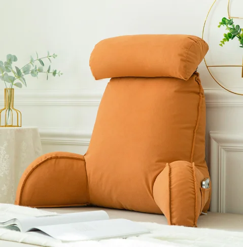 وسادة اللوح الأمامي للقراءة مسند الظهر الكبير لتحد...