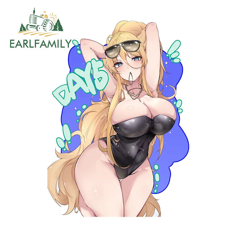 

EARLFAMILY 13 см x 9,4 см для Bismarck Bluetooth Lane Автомобильная наклейка кондиционер пикантная наклейка на RV автомобильные аксессуары виниловый индивидуальный Декор