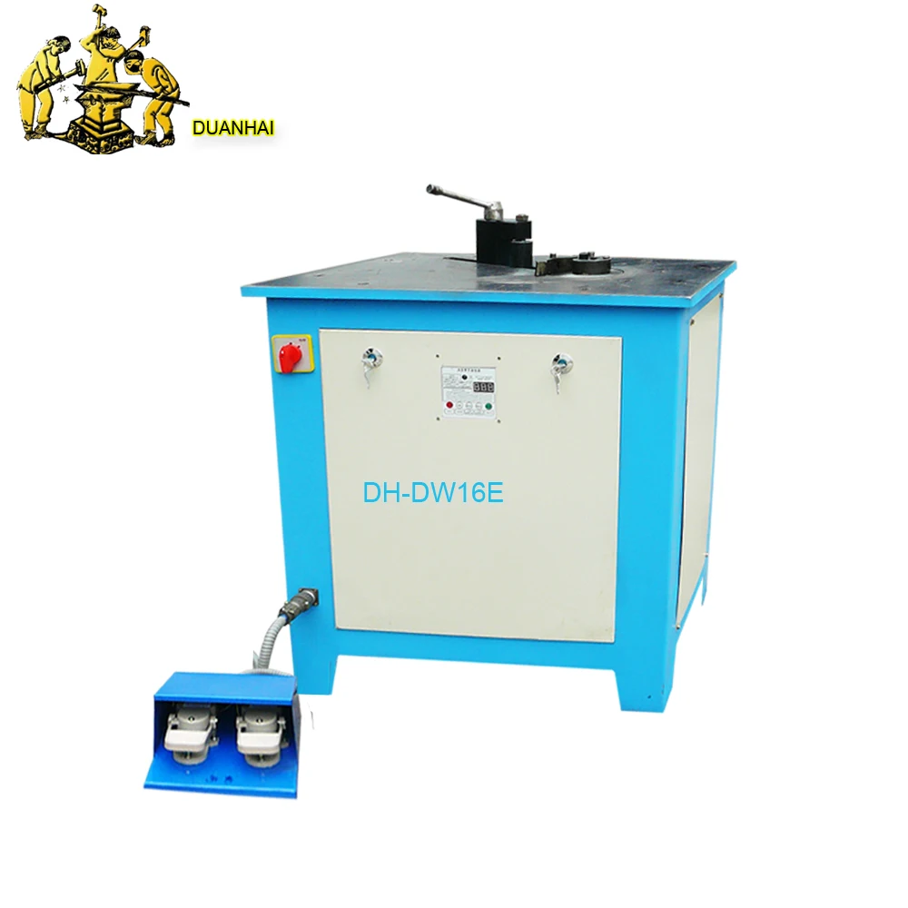 

DH-DW16E wrought iron scroll bend machine