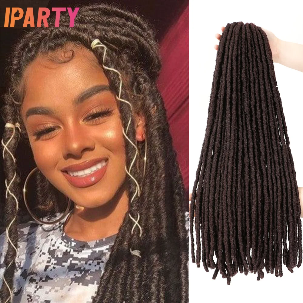 

Iparty Black Women's Synthetic Crochet Braid Hair Brown Color Hair Extension Multi Color Multi Size Optional Party Cosplay Daily