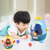 Children's board game Chick Penguin football shooting toy Finger ejection interactive educational toy 3