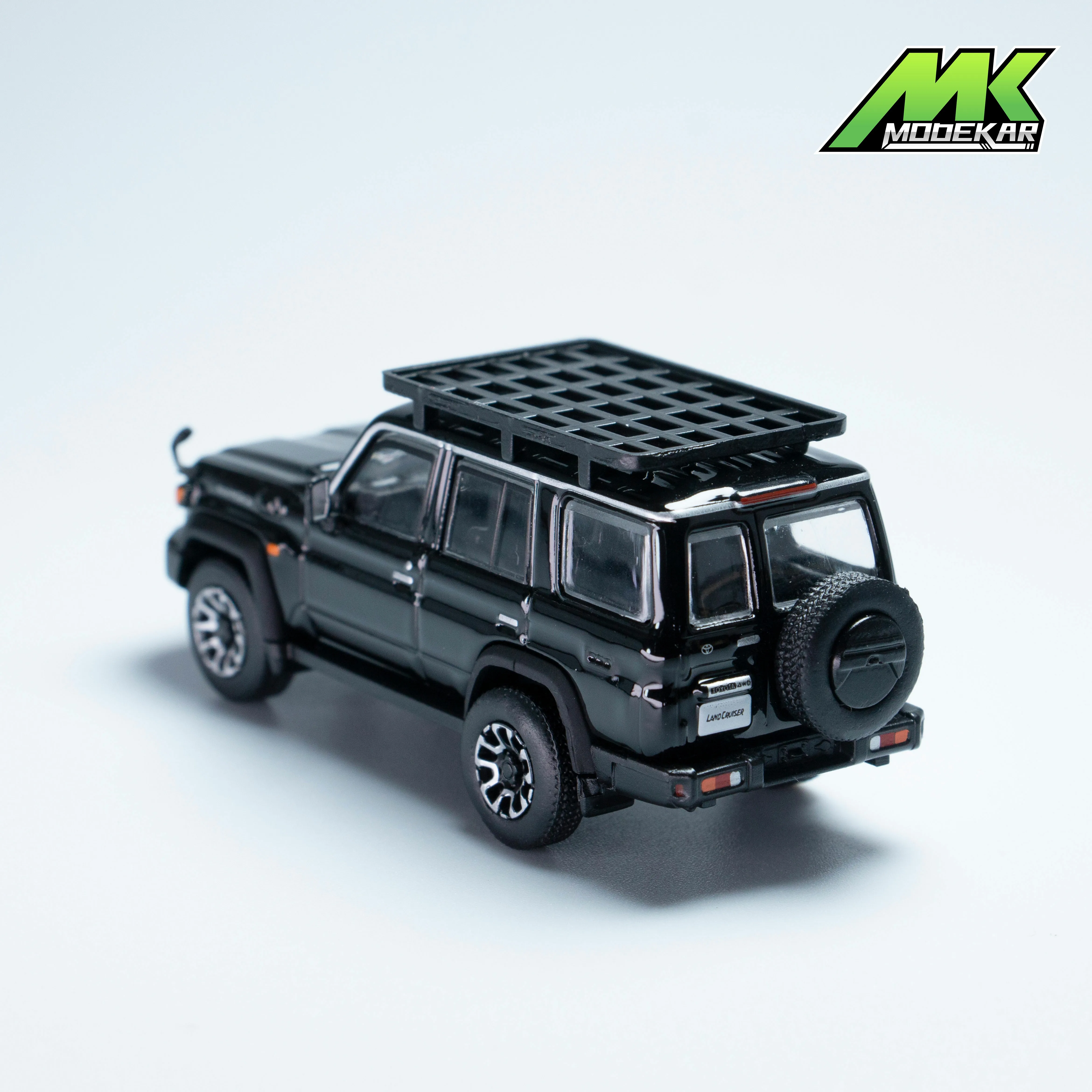 Model 1 1:64 Land Cruiser LC250 LC70 Prado Batou Off-road Alloy Car Model 3