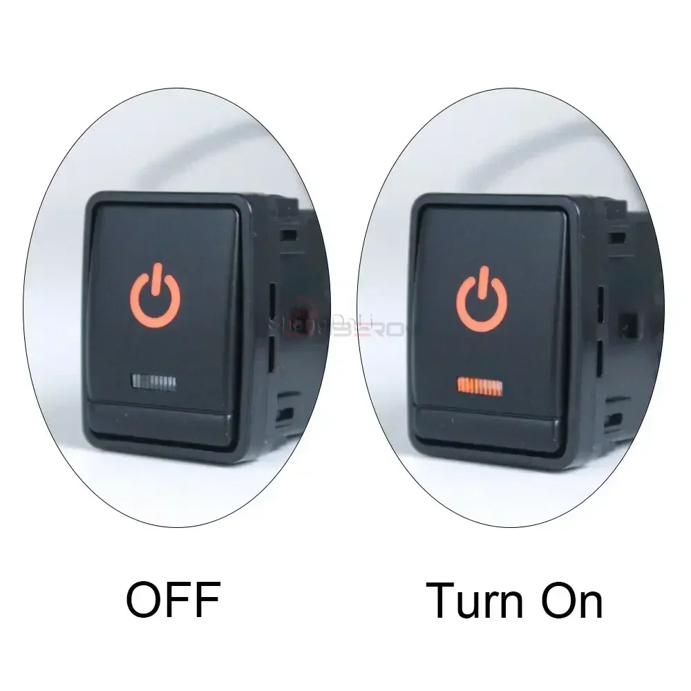 LED DRL Fog Light Power Switch & Front Camera Button