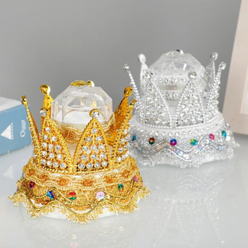 

Small Vintage Jewelry Box Container Luxurious and Practical Rings Adornment Organizer for Your Favorite Drop Shipping