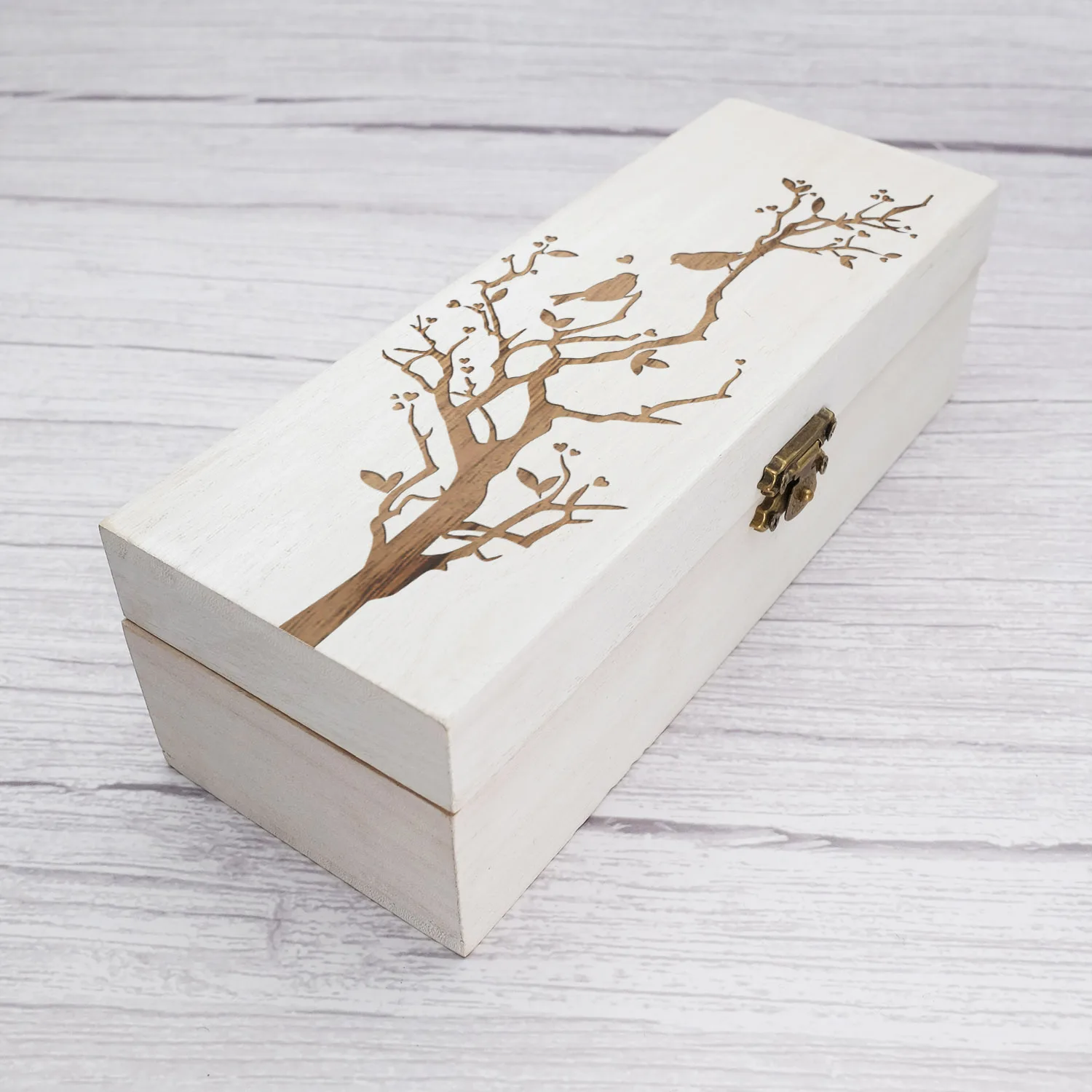 Wedding Guestbook, Rustic Engraved, Keepsake Box, Alternative Wooden Wedding Guest Book, Drop Box, Hearts Gift