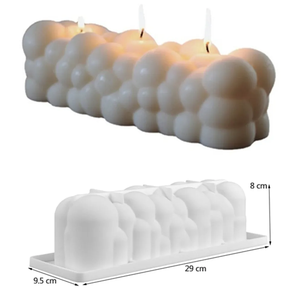 the bubble cube candle