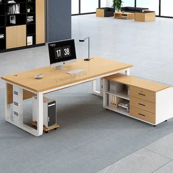Scrivania da Ufficio di Design di Lusso, Scrivania Estetica Universale e Sicura, Ornamenti per Casa e Ufficio