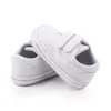 Spring and Autumn Baby Casual Sneakers Girls Boys Fashion Desion Soft Sole Hook&loop Solid Newborn Toddler Shoes First Walkers 5
